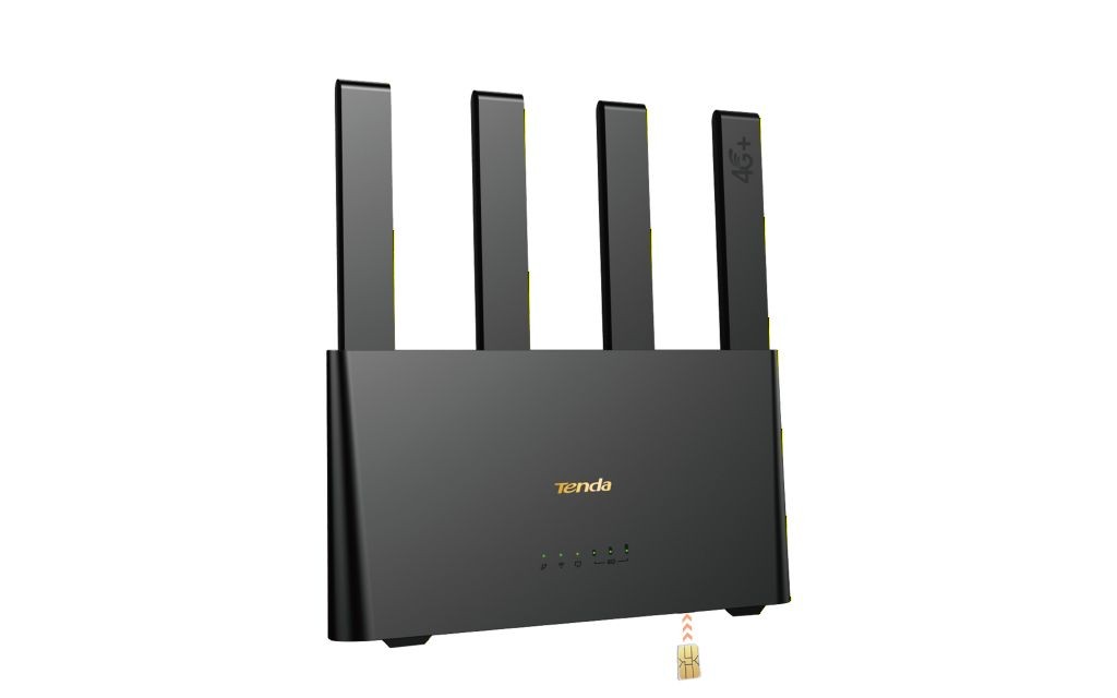 Tenda 4G08 WiFi AC1200 4G+ LTE Mesh router, 2x Gigabit WAN/ LAN, IPv6, VPN, LTE Cat.6, CZ App 