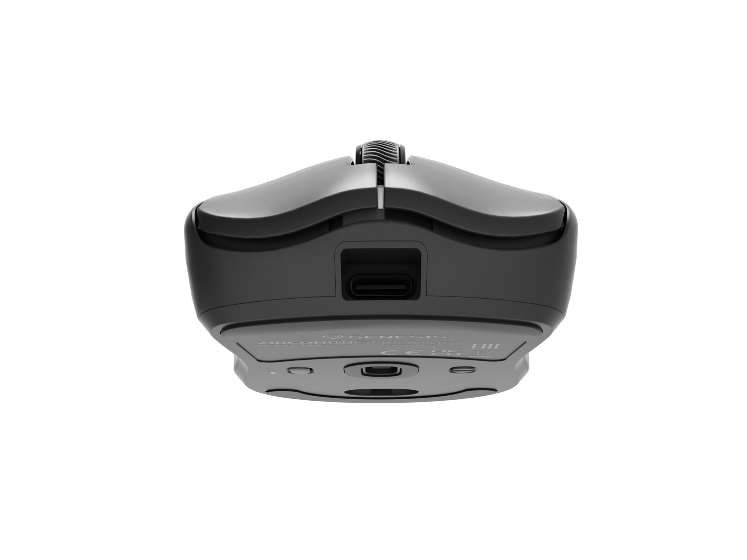 Herná myš Genesis ZIRCON 500 G2/ Herná/ Optická/ 10 000 DPI/ USB+BT/ Čierna 