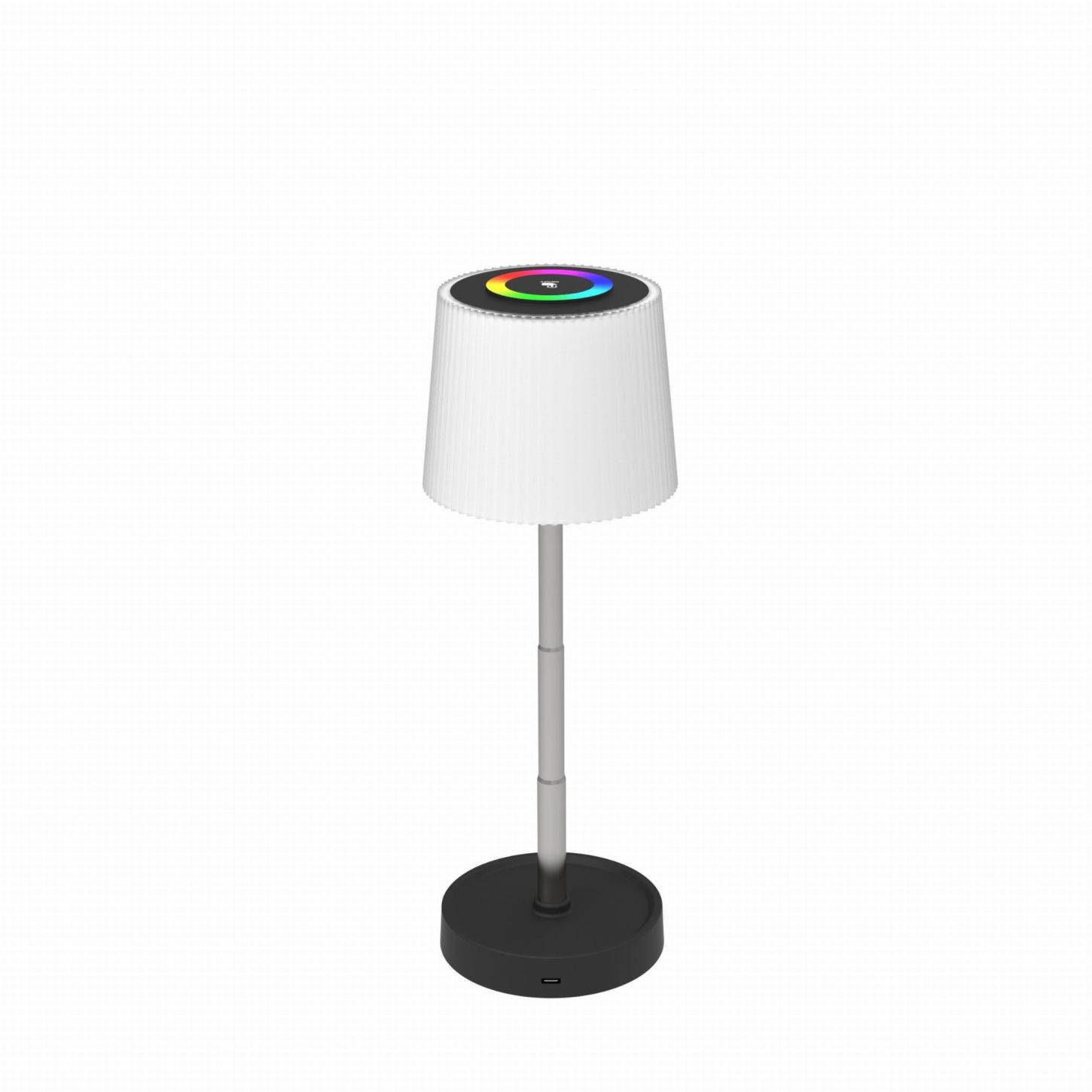 Platinet PTL45RGB stolná LED lampa stmievateľná, dotykové ovládanie, integrovaná batéria 1200mAh, čierny 