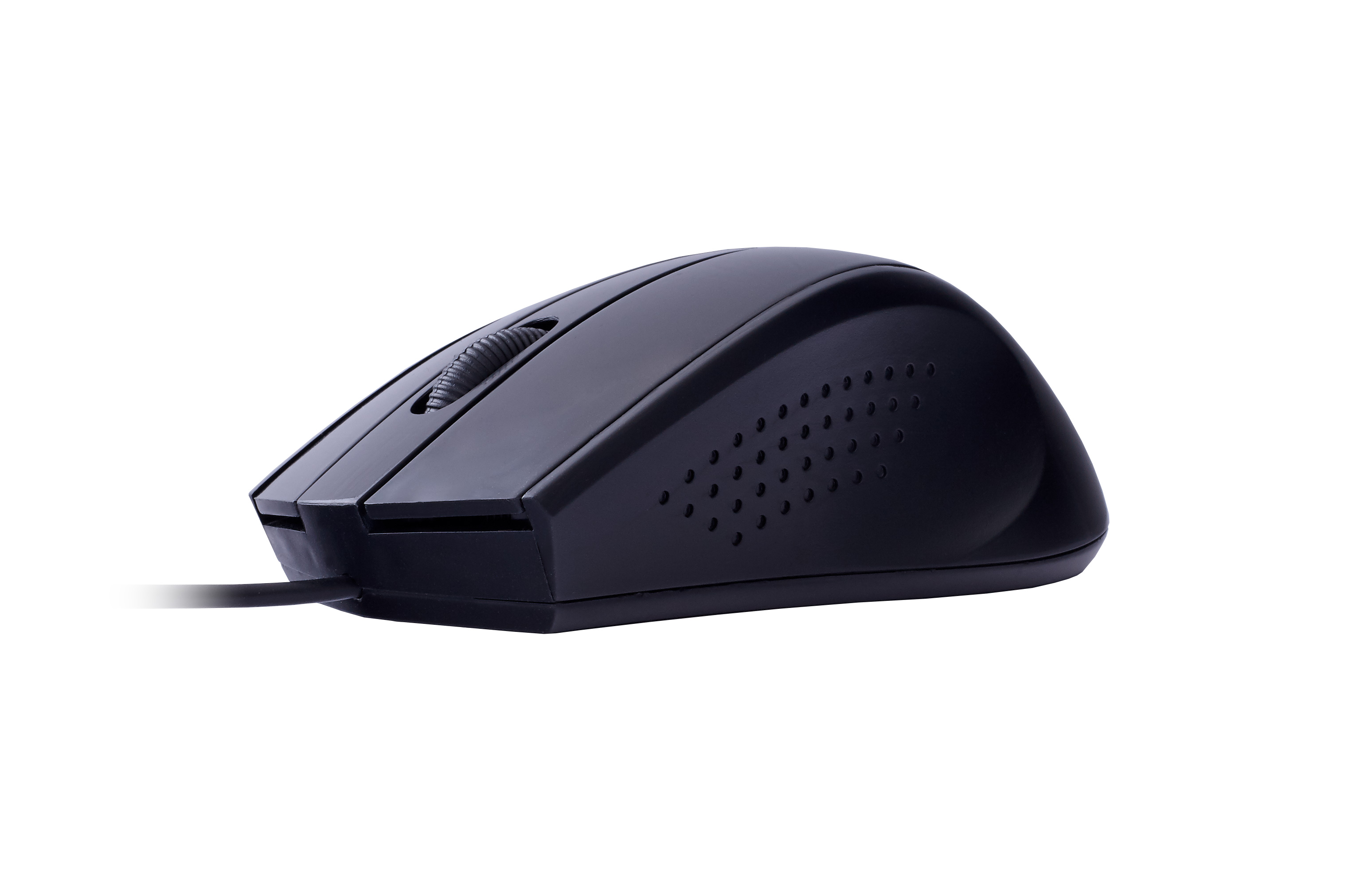C-TECH Myš WM-07/ Ergonomická/ Optická/ Pre pravákov/ 1 200 DPI/ Drôtová USB/ Čierna 