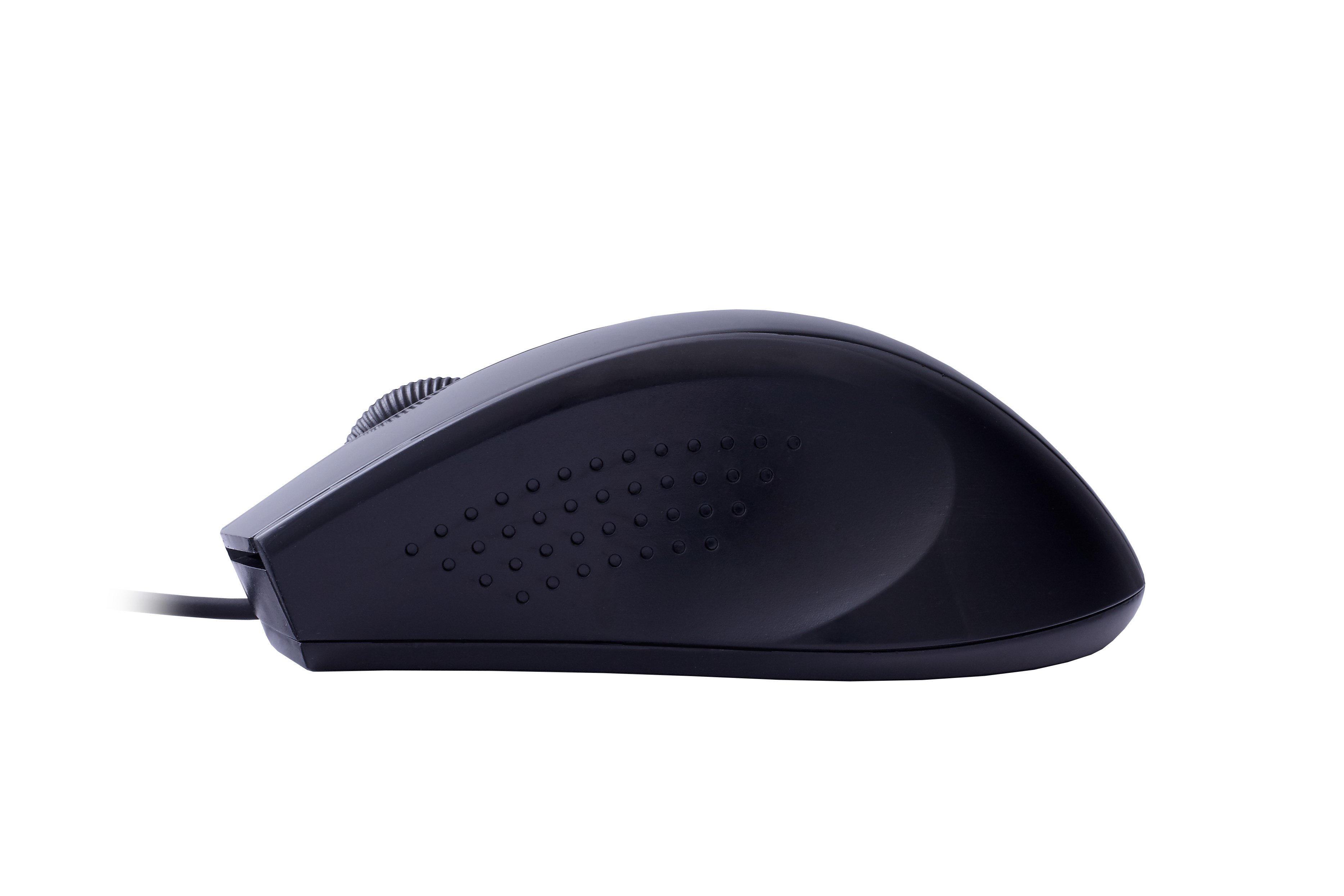 C-TECH Myš WM-07/ Ergonomická/ Optická/ Pre pravákov/ 1 200 DPI/ Drôtová USB/ Čierna 