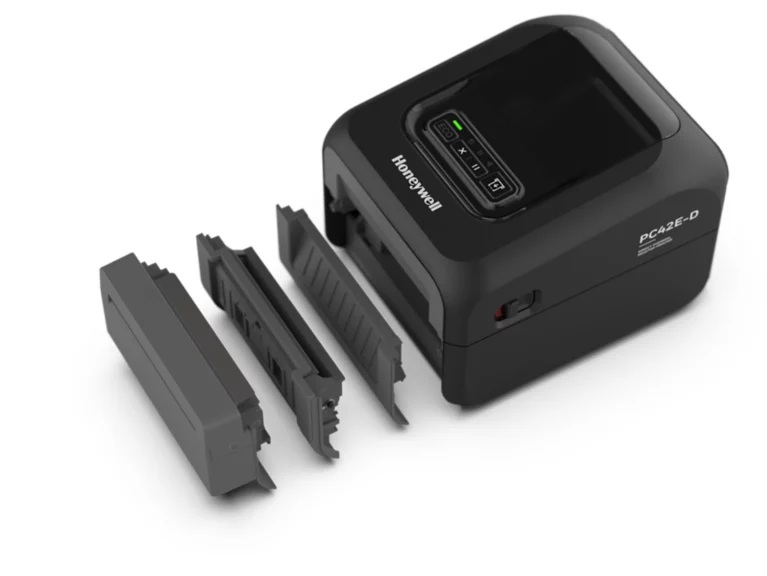 PC41E-D, Direct thermal, 203dpi, black 