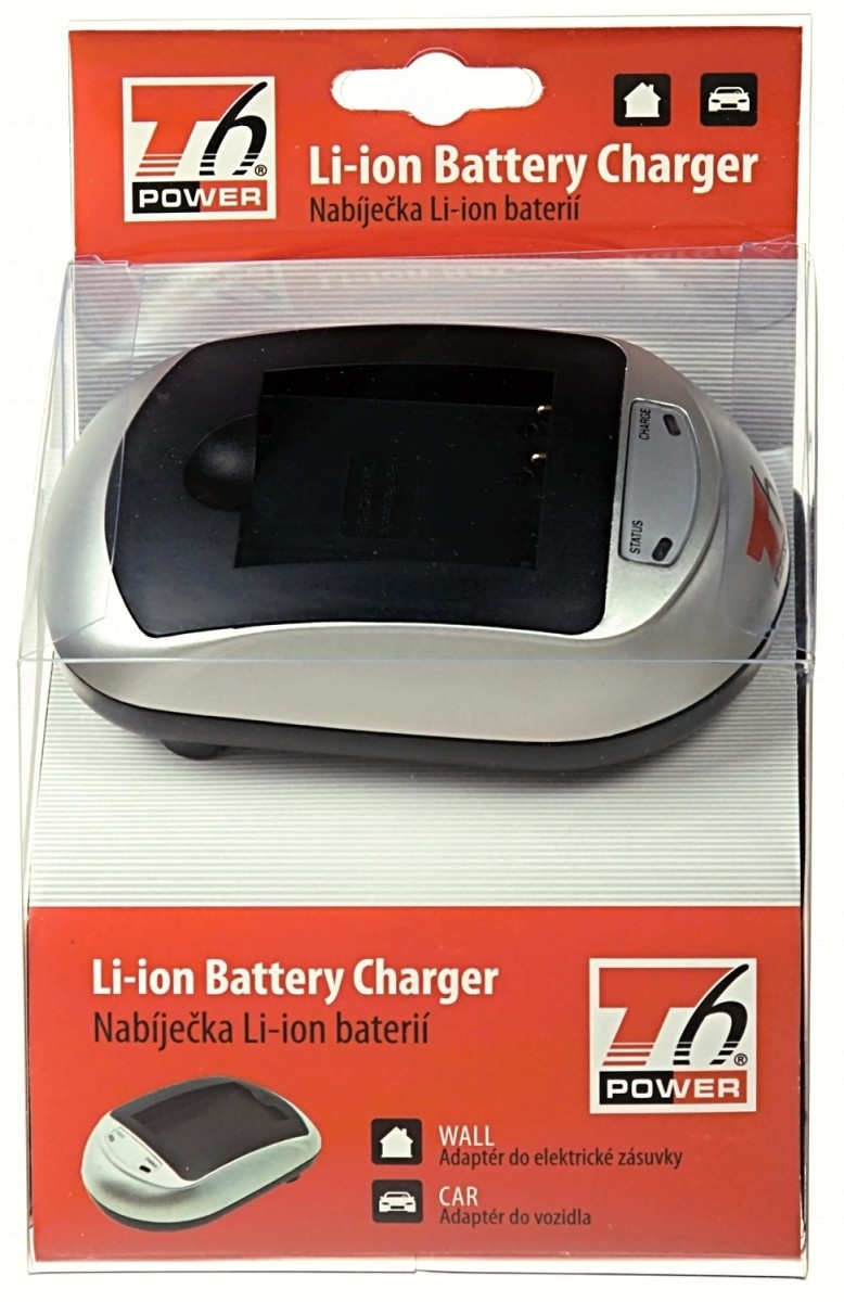 Nabíjačka T6 power Nikon EN-EL14, 230V, 12V, 1A 