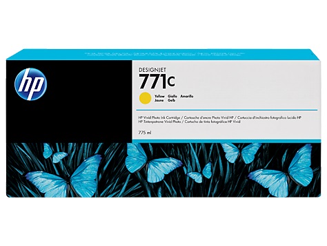 HP no 771C žltá ink.kazeta, B6Y10A