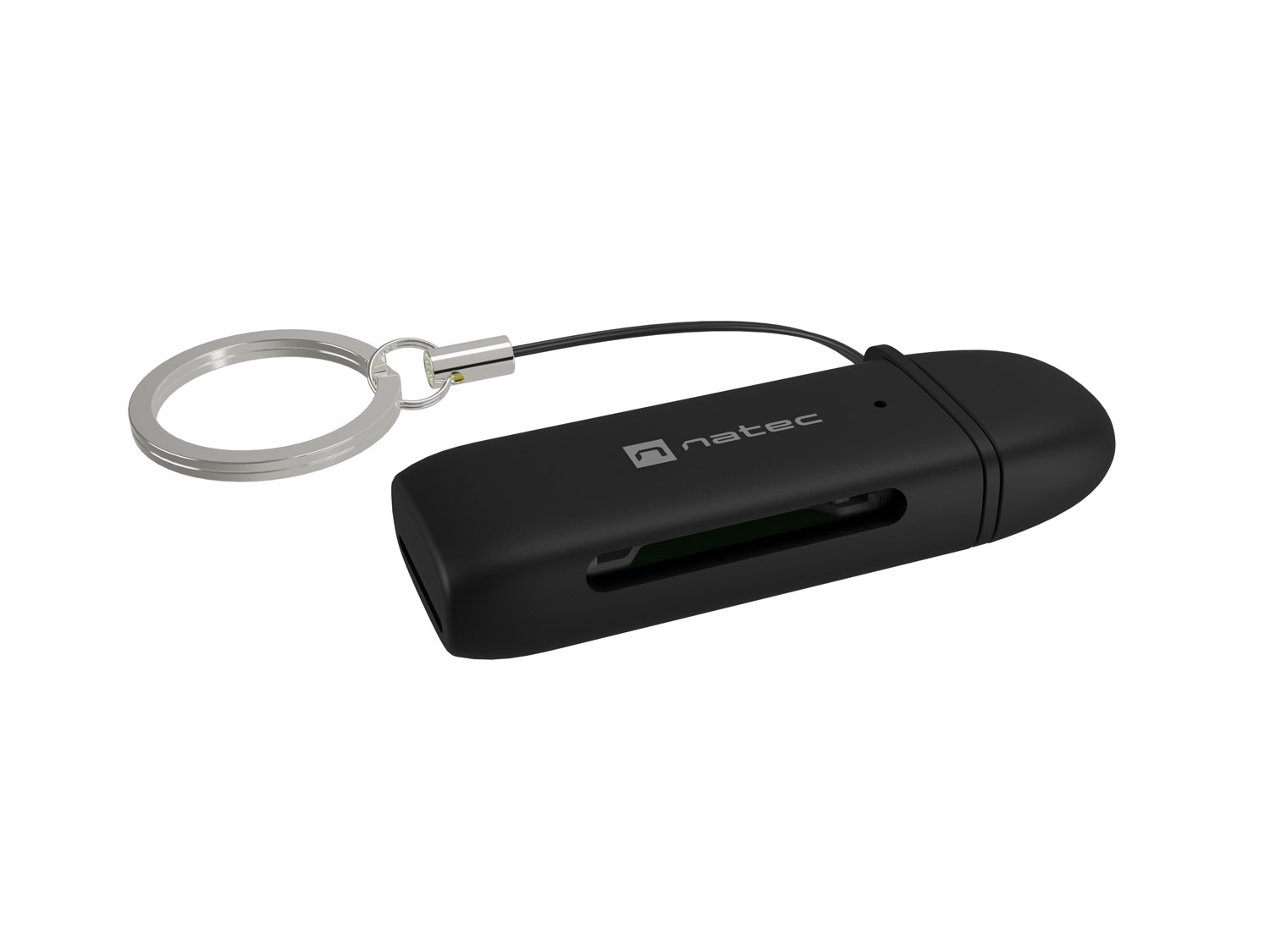 Čítačka kariet Natec SCARAB C SD/ MICRO SD USB 3.2 GEN 1, Čierna 