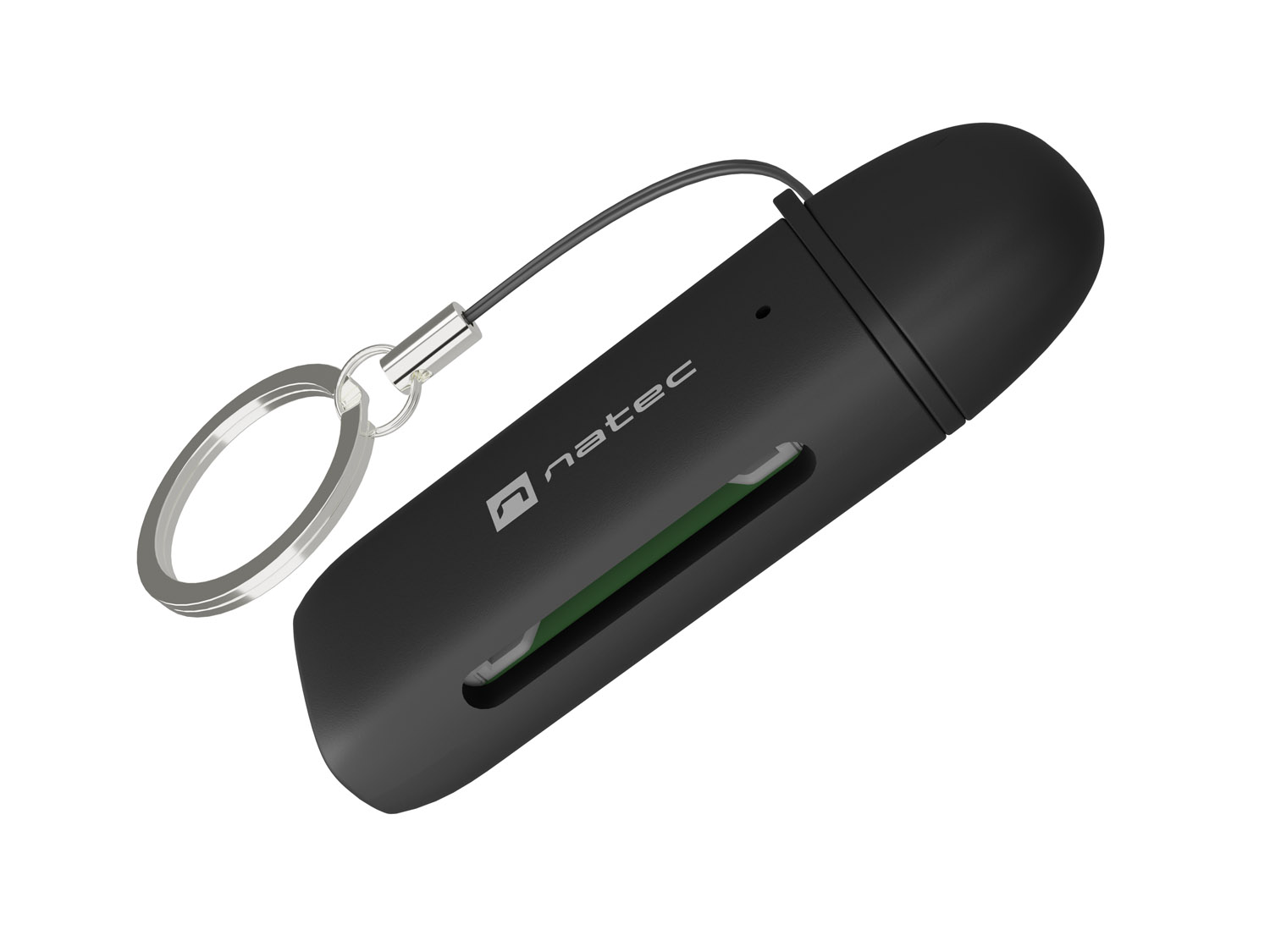 Čítačka kariet Natec SCARAB C SD/ MICRO SD USB 3.2 GEN 1, Čierna 