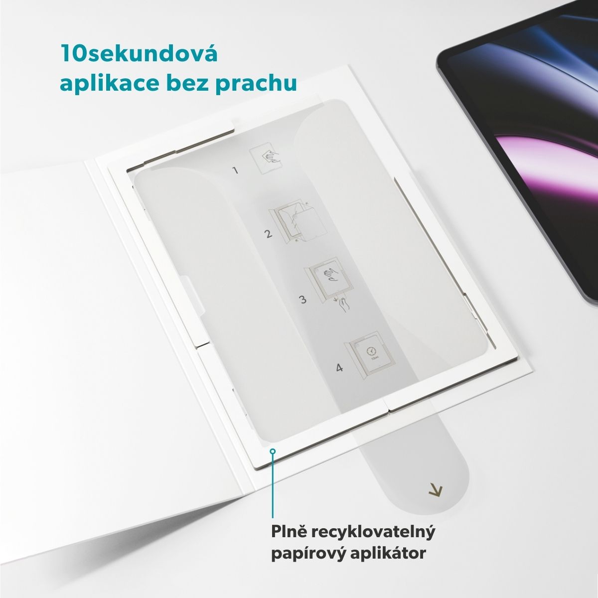 Epico Glass Screen Protector iPad Air 11” M2-M4 s aplikátorom 