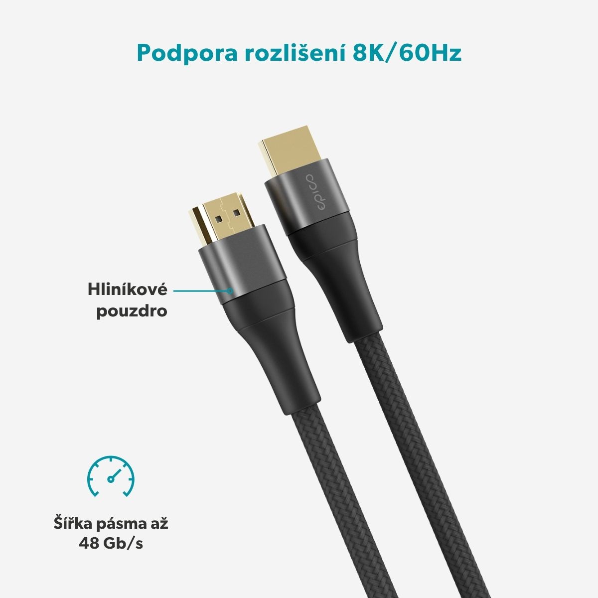 Epico UltraLink HDMI to HDMI 8K/ 60Hz 2m kábel EC35 