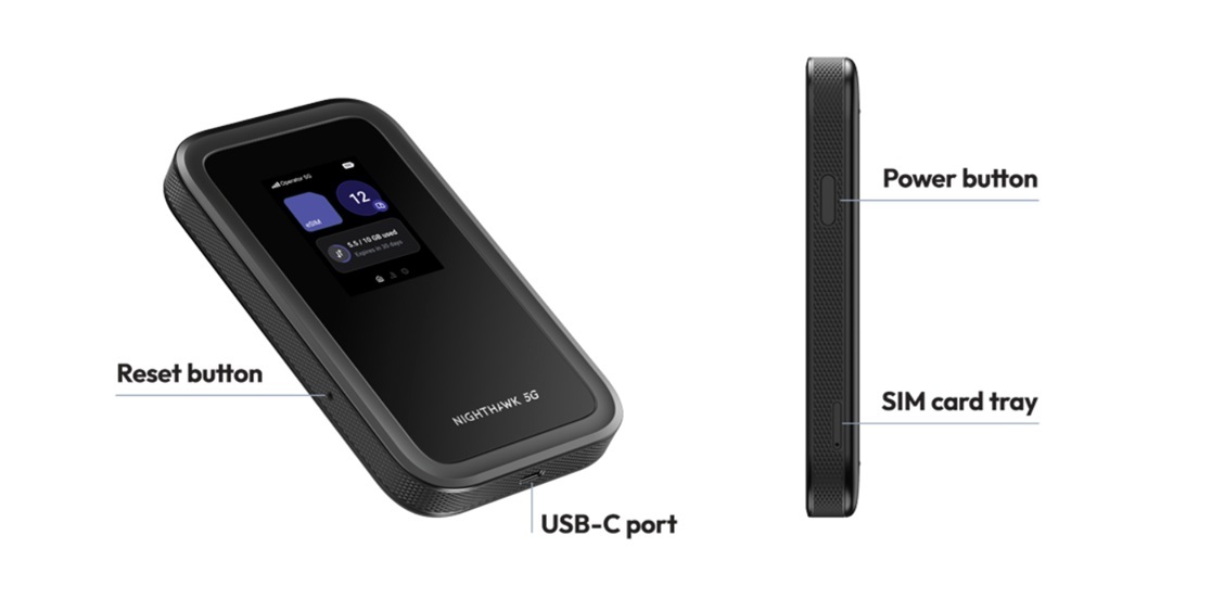 NETGEAR NIGHTHAWK M7 5G MOBILE HOTSPOT 