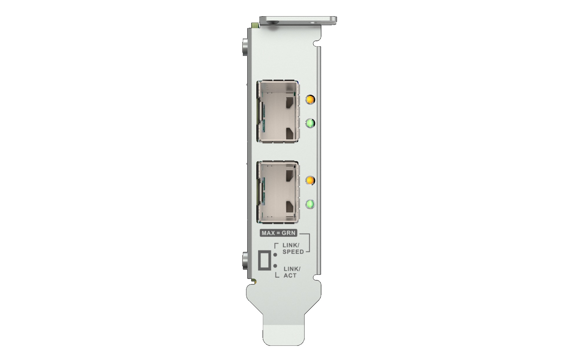 QNAP QXG-25G2SF-BCM Dual port na 25GbE Network adaptér; 2 x SFP28; Broadcom 57504 controller 