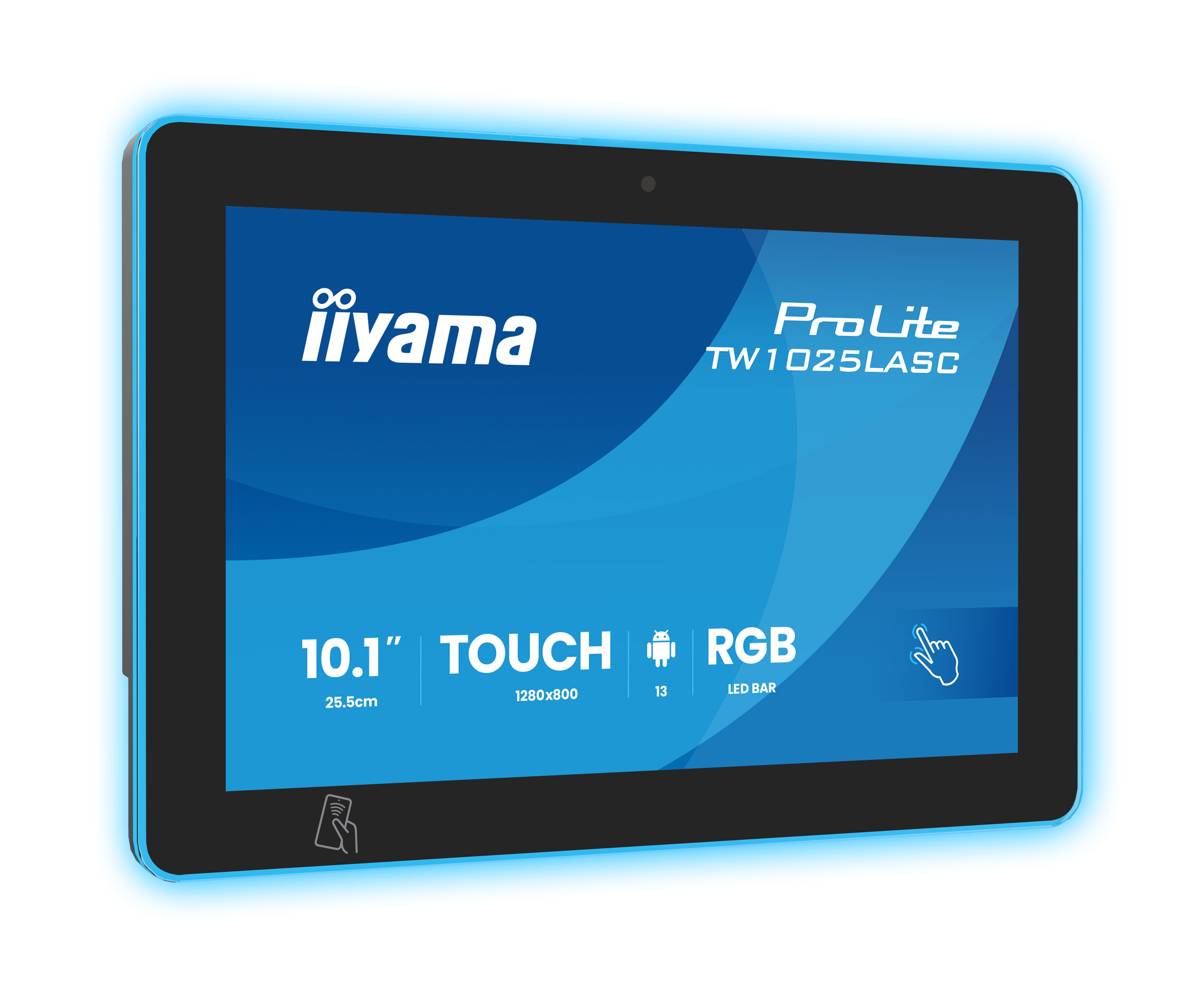 10" iiyama TW1025LASC-B3PNR: IPS, HD, cam, mic 