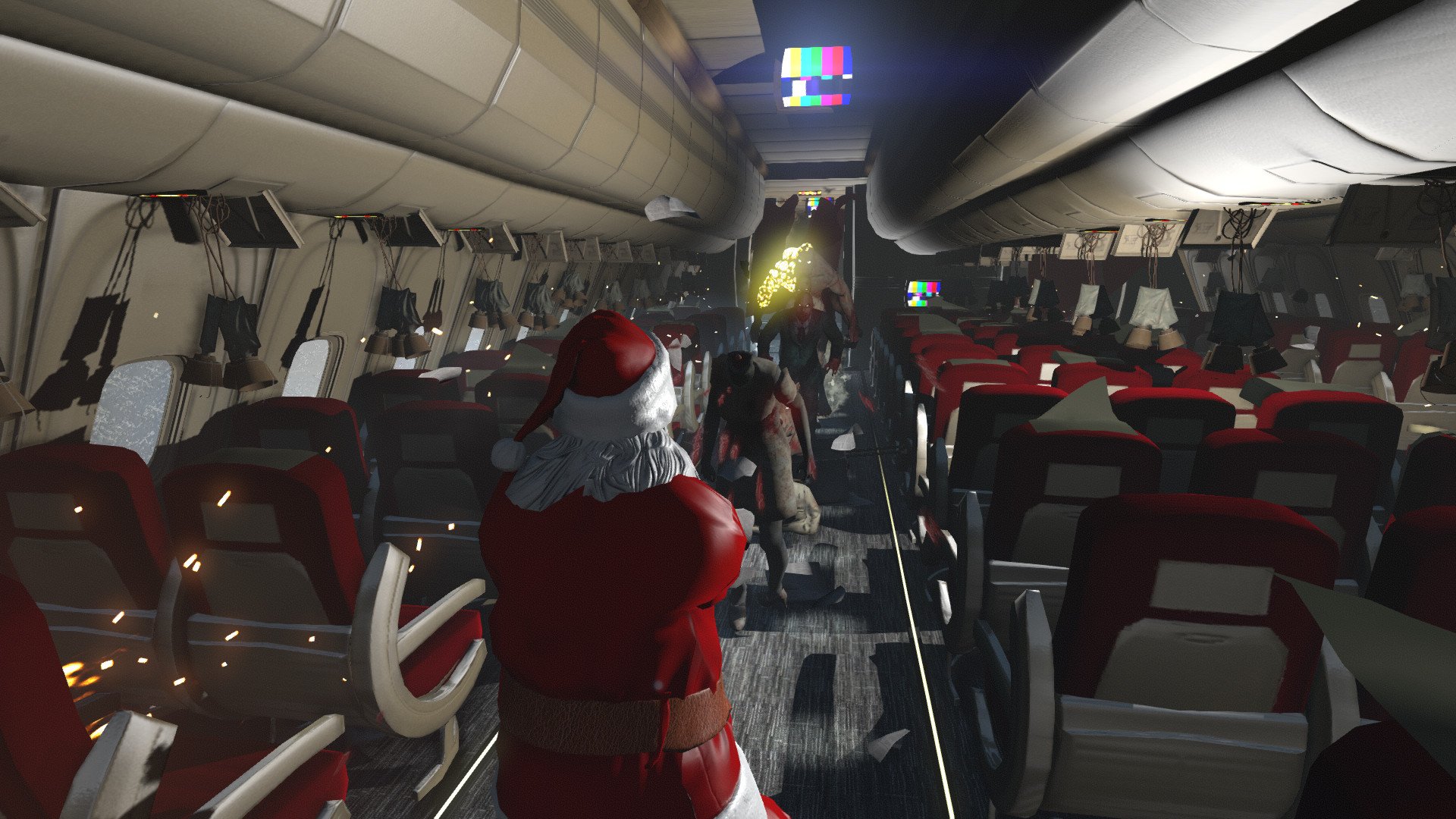 ESD Zombies on a Plane Santa 