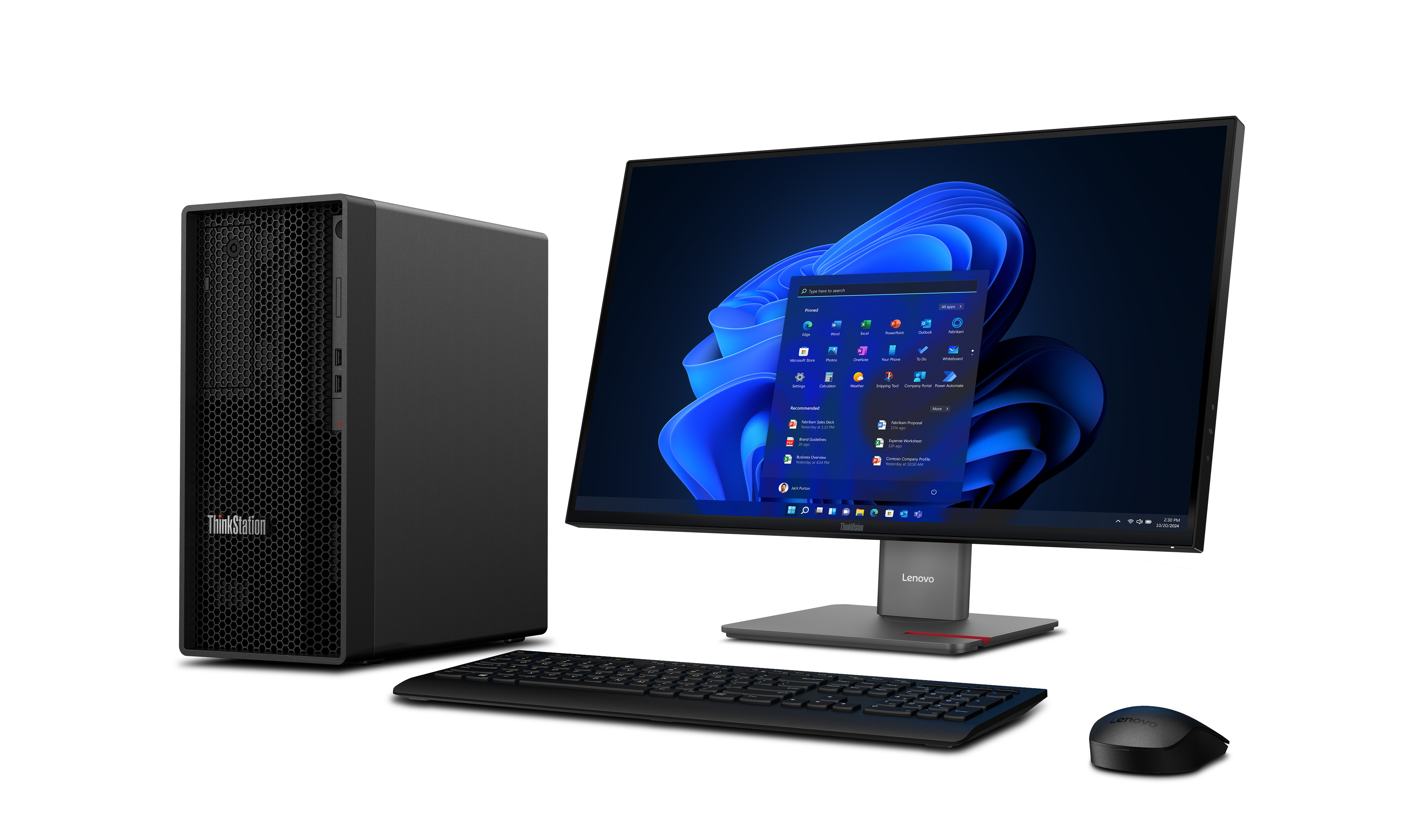 Lenovo ThinkStation P/ P2 Tower Gen 2/ Tower/ U7-265/ 32GB/ 1TB/ RTX 5060/ W11P/ 3ROn-Site 