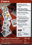 Canon HR-101, A3 fotopaier, 20 ks, 106g/ m