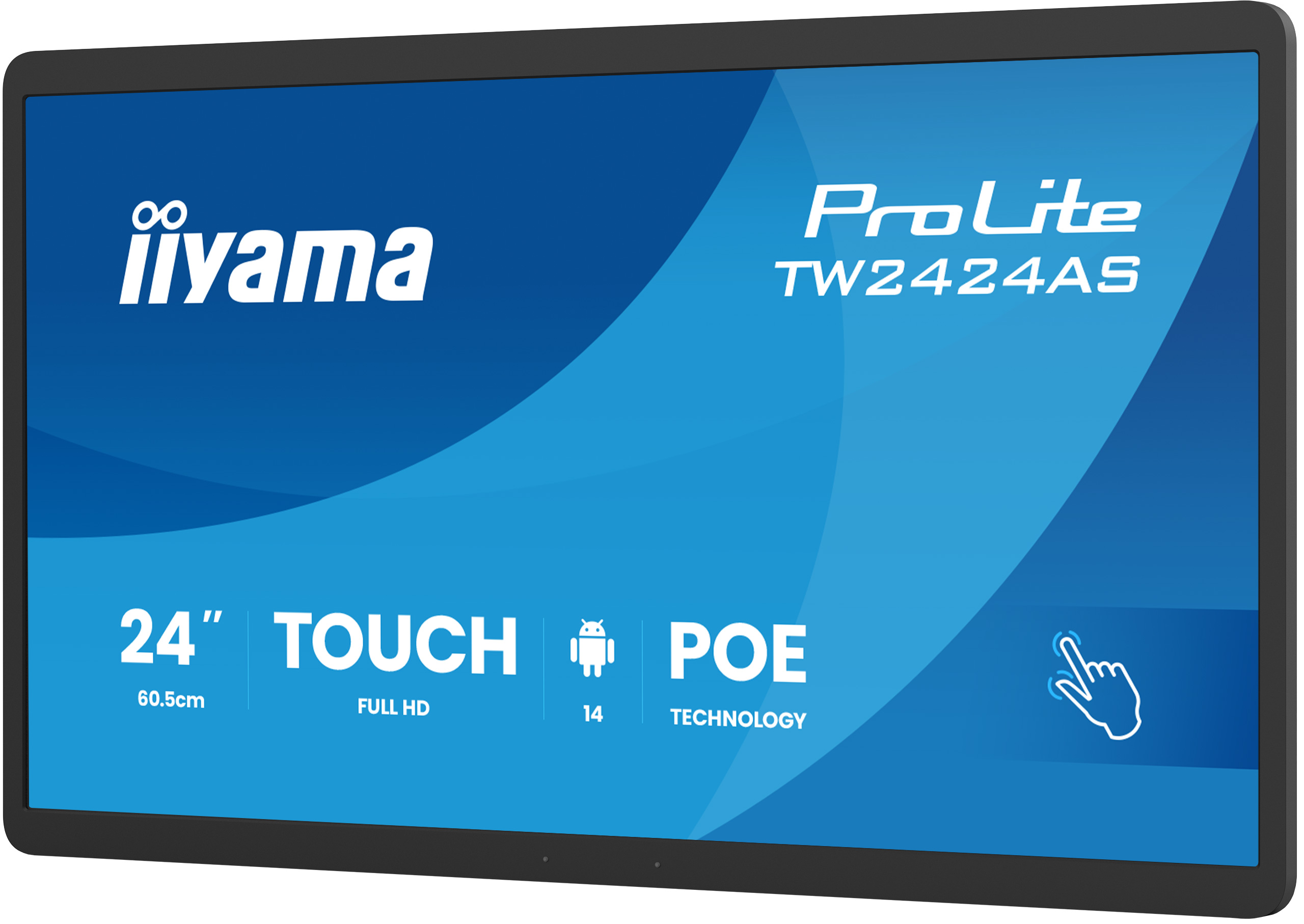 24" iiyama TW2424AS-B3P: IPS, FHD, Android 