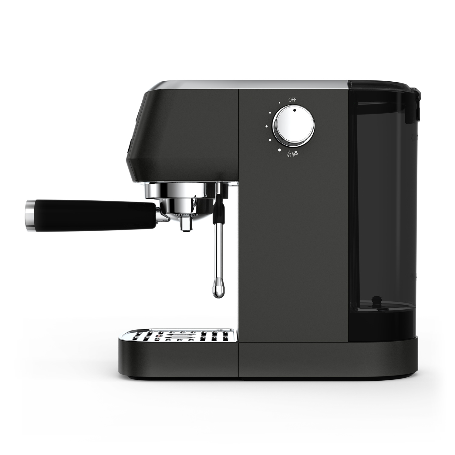 Salente Coffio, pákový kávovar, black-anthracite 