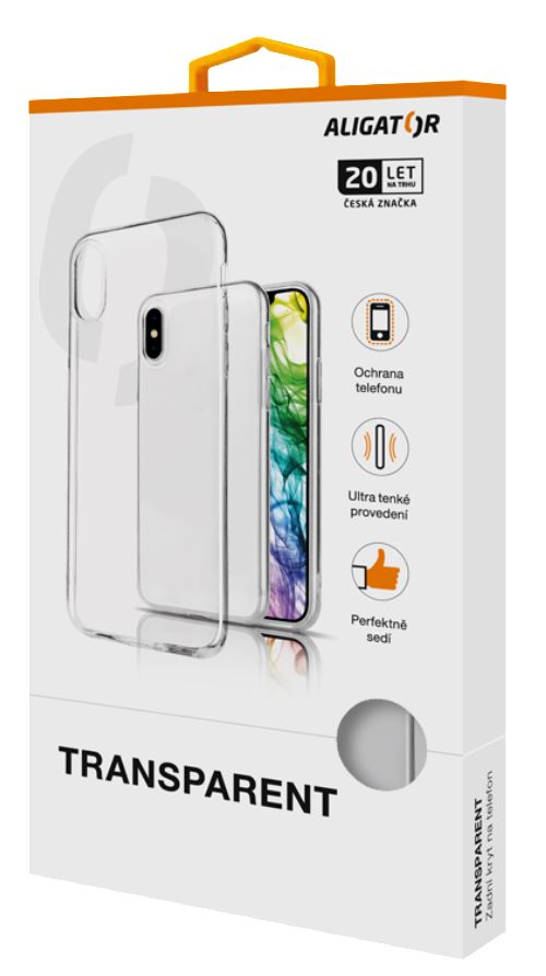 ALIGATOR Puzdro Transparent Samsung Galaxy A50 
