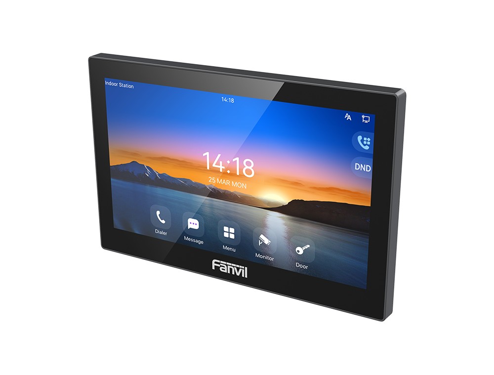 Fanvil i504W SIP vnútorná 7" dotyková stanica, 6x SIP, Wi-Fi 