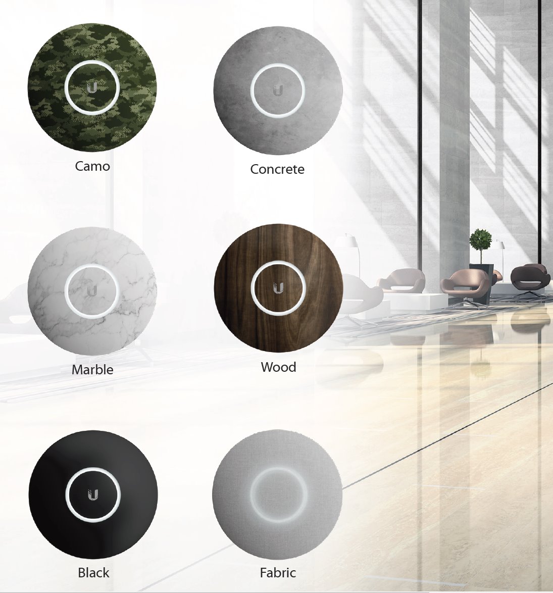 Ubiquiti UAP-nanoHD-5 - Compact UniFi Wave2 AC AP, bez PoE adaptéra, 5-pack 