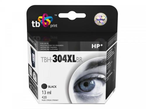 Atrament TB kompat. s HP DJ 3700, Bk reman., 13 ml