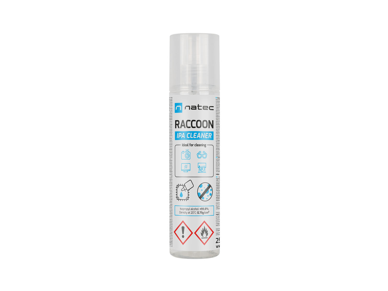 Isopropylic alcohol Natec RACCOON IPA Cleaner 250ML 