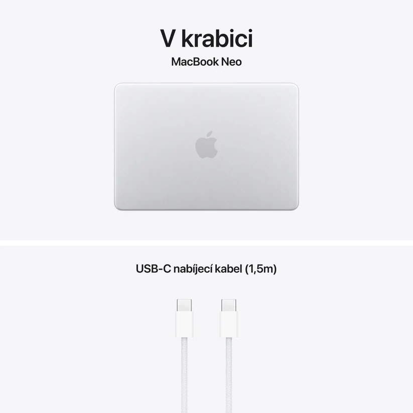 MacBook Neo 13" A18P 6C CPU/ 5C GPU/ 8G/ 256/ CZ/ SLV 