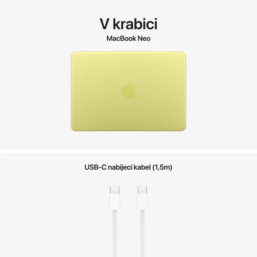 MacBook Neo 13" A18P 6C CPU/ 5C GPU/ 8G/ 512/ CZ/ CIT 