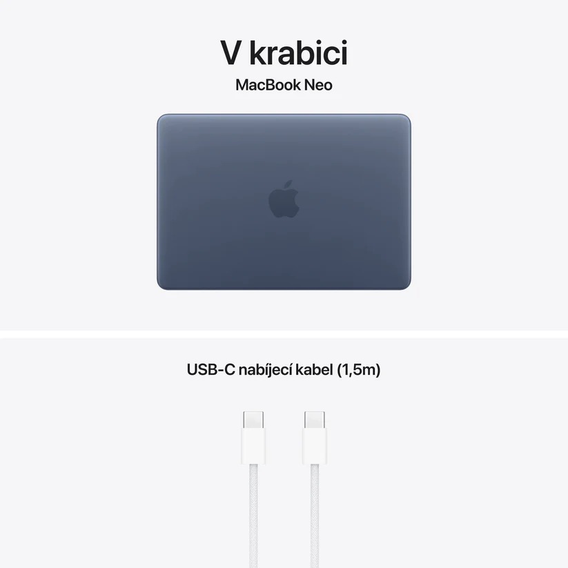 MacBook Neo 13" A18P 6C CPU/ 5C GPU/ 8G/ 256/ CZ/ IND 