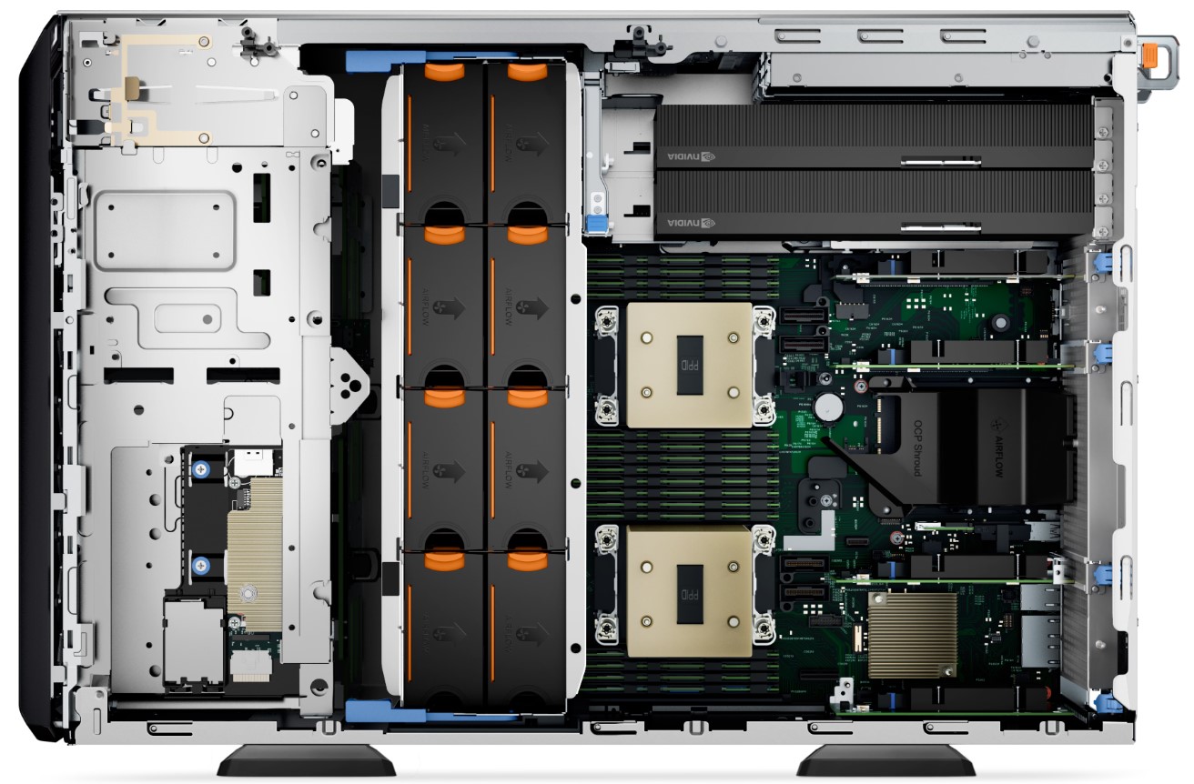 Dell server PowerEdge T560 4510/ 32G/ 1x480 GB SSD/ 8x3, 5"/ H755/ 2x1100W/ 3Y NBD 