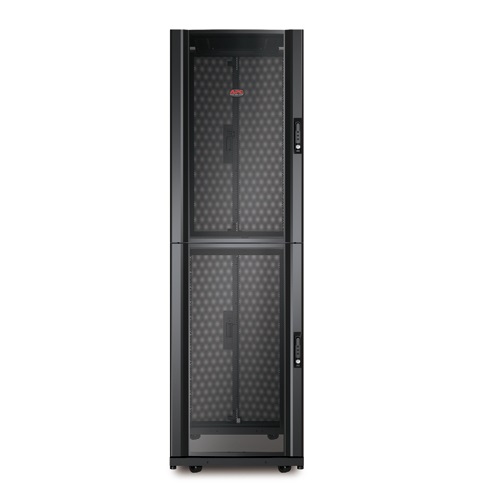 NetShelter SX Colocation 2 x 20U 600mm Widex1070mm Deep Encl w.Sides Black 