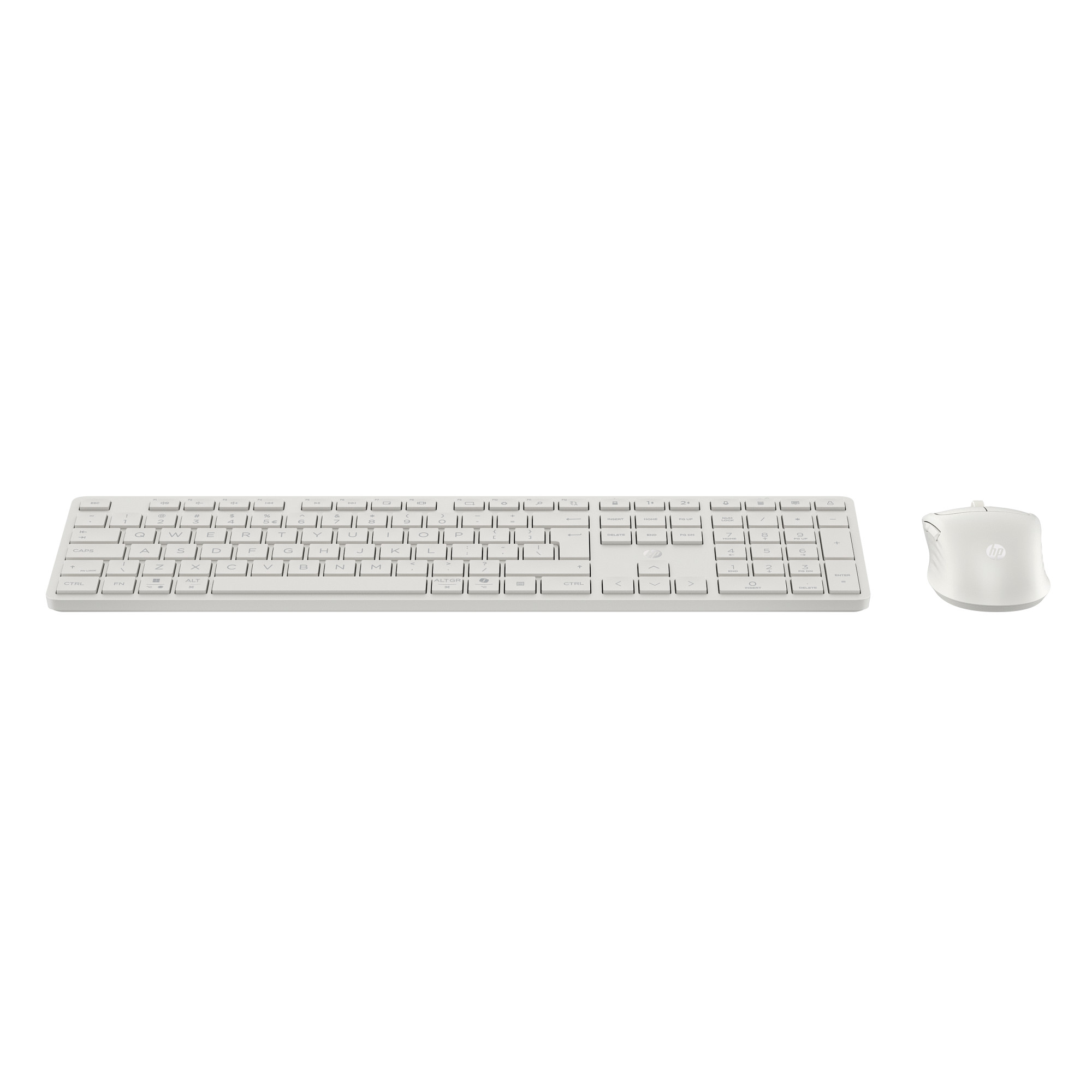 HP 490C Multi-Device Mouse Keyboard White 