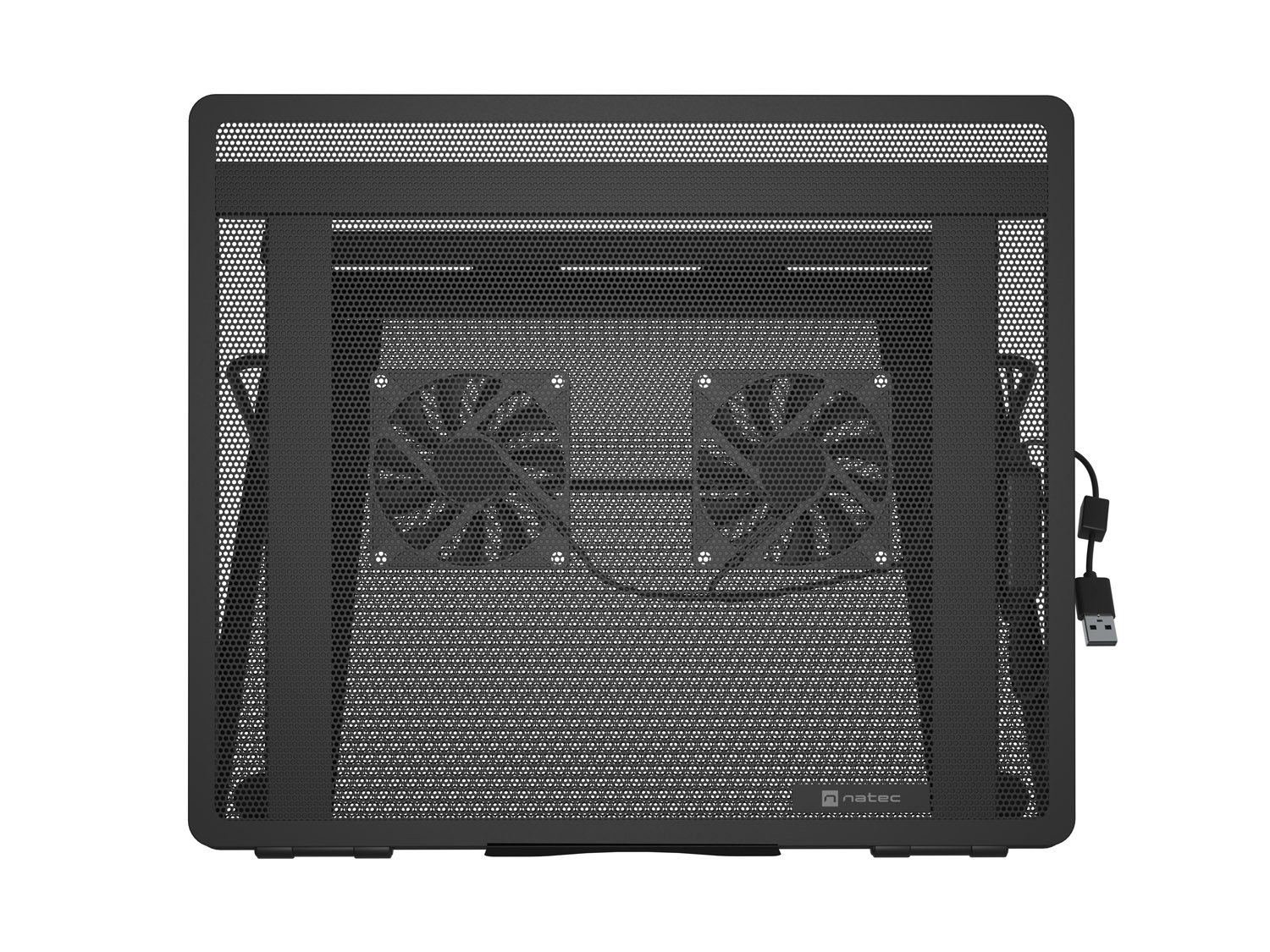 Stojan pod notebook Natec TERN 2 PLUS, 12, 1-17, 3", 2 ventilátory 