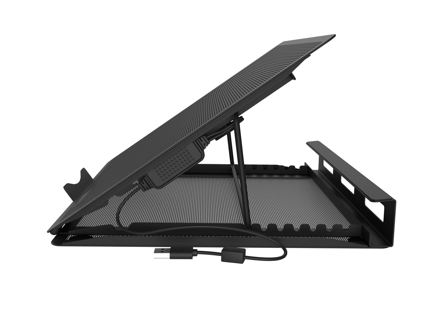 Stojan pod notebook Natec TERN 2 PLUS, 12, 1-17, 3", 2 ventilátory 