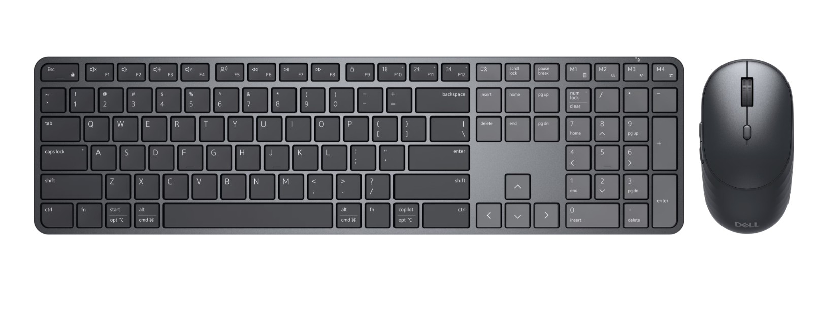 Dell set klávesnica + myš, KM726, US Int 