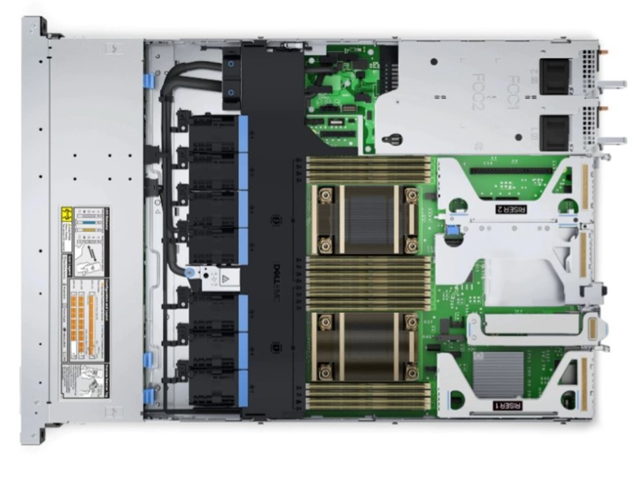 Dell Server PowerEdge R660 XS Xeon 4514Y/ 64GB/ 2x480 SSD/ 8x2, 5"/ H755/ 2x1100W/ 3NBD ProSupport 