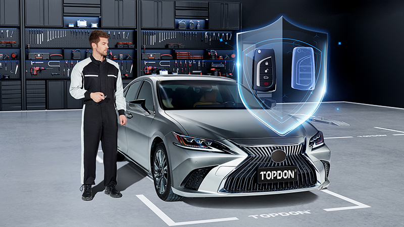 TOPDON diagnostické zariadenie TopScan Master/ Bluetooth/ Android/ iOS/ 30 funkcií/ Detekcia chýb 
