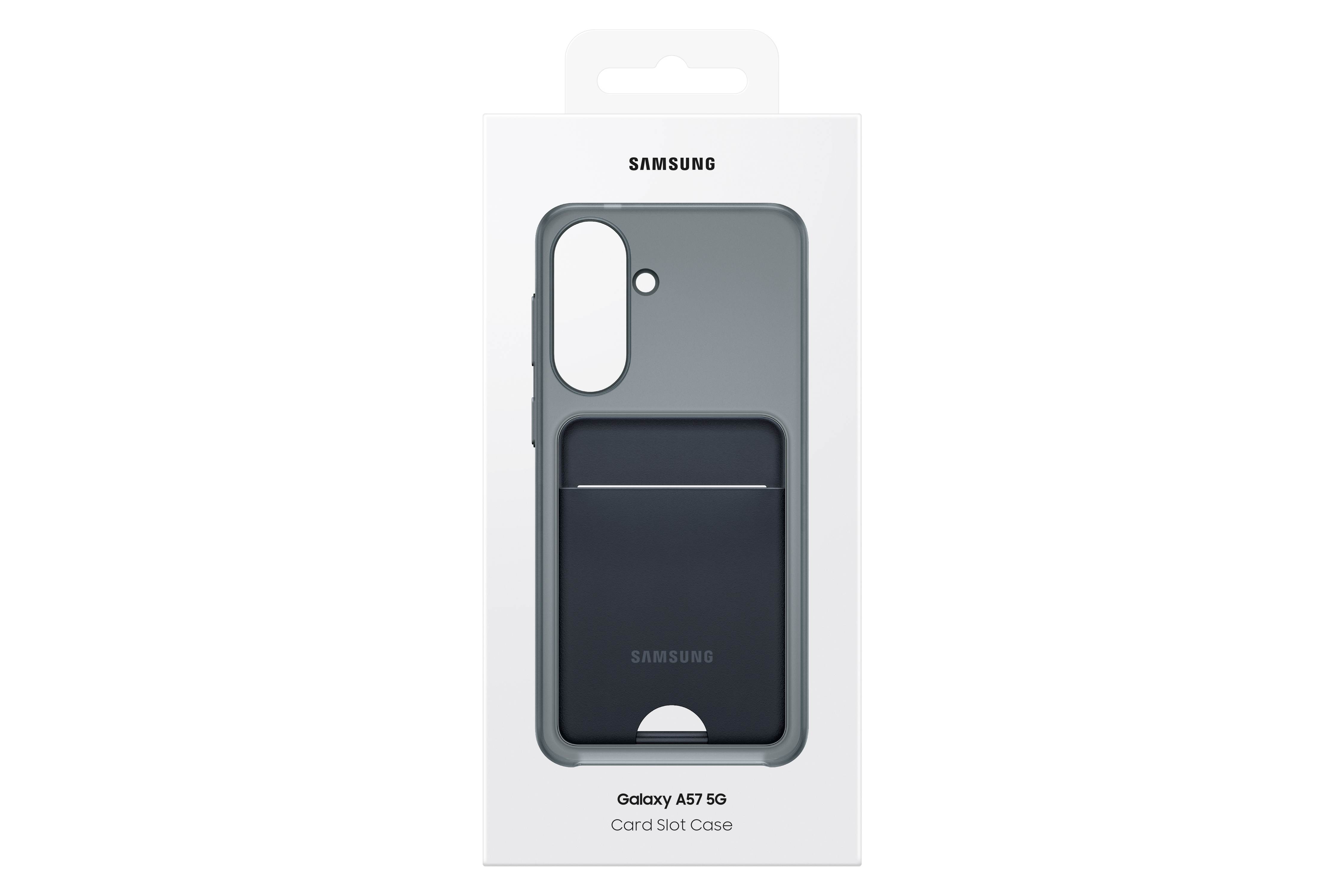Samsung Zadný kryt s vreckom na kartu A57 Black 