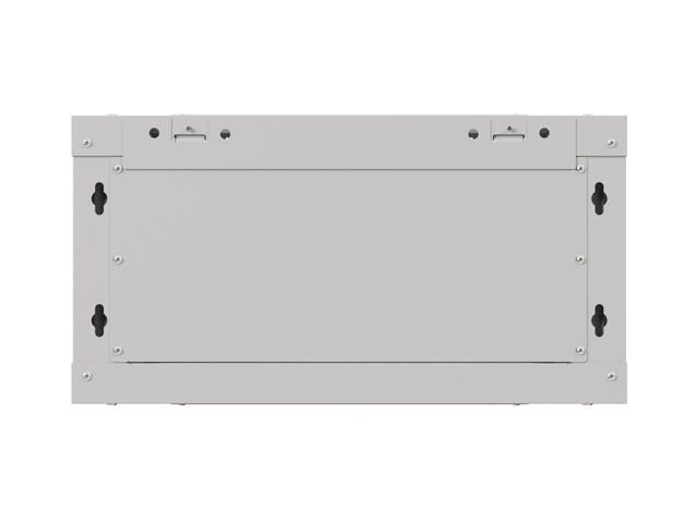 LANBERG RACKOVÁ SKRIŇA 19" NÁSTENNÁ 4U/ 540X350 (FLAT PACK) S PRESKLENÝMI DVERAMI ŠEDÁ 