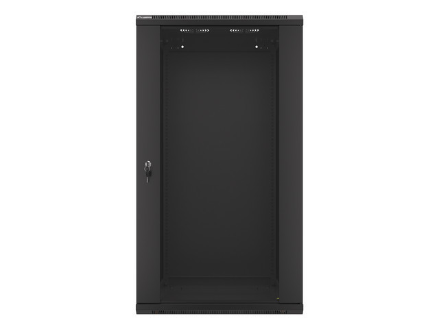 LANBERG 19" RACKOVÁ SKRIŇA PRO MONTÁŽ NA STENU 22U/ 600X600 (FLAT PACK) ČIERNA V2 