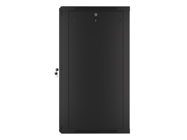LANBERG 19" RACKOVÁ SKRIŇA PRO MONTÁŽ NA STENU 22U/ 600X600 (FLAT PACK) ČIERNA V2 