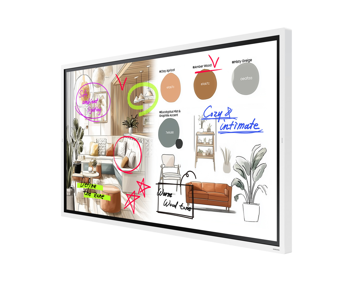 65" LED Samsung WM65FX-Flip Pro, UHD, 450cd, 12/ 7 