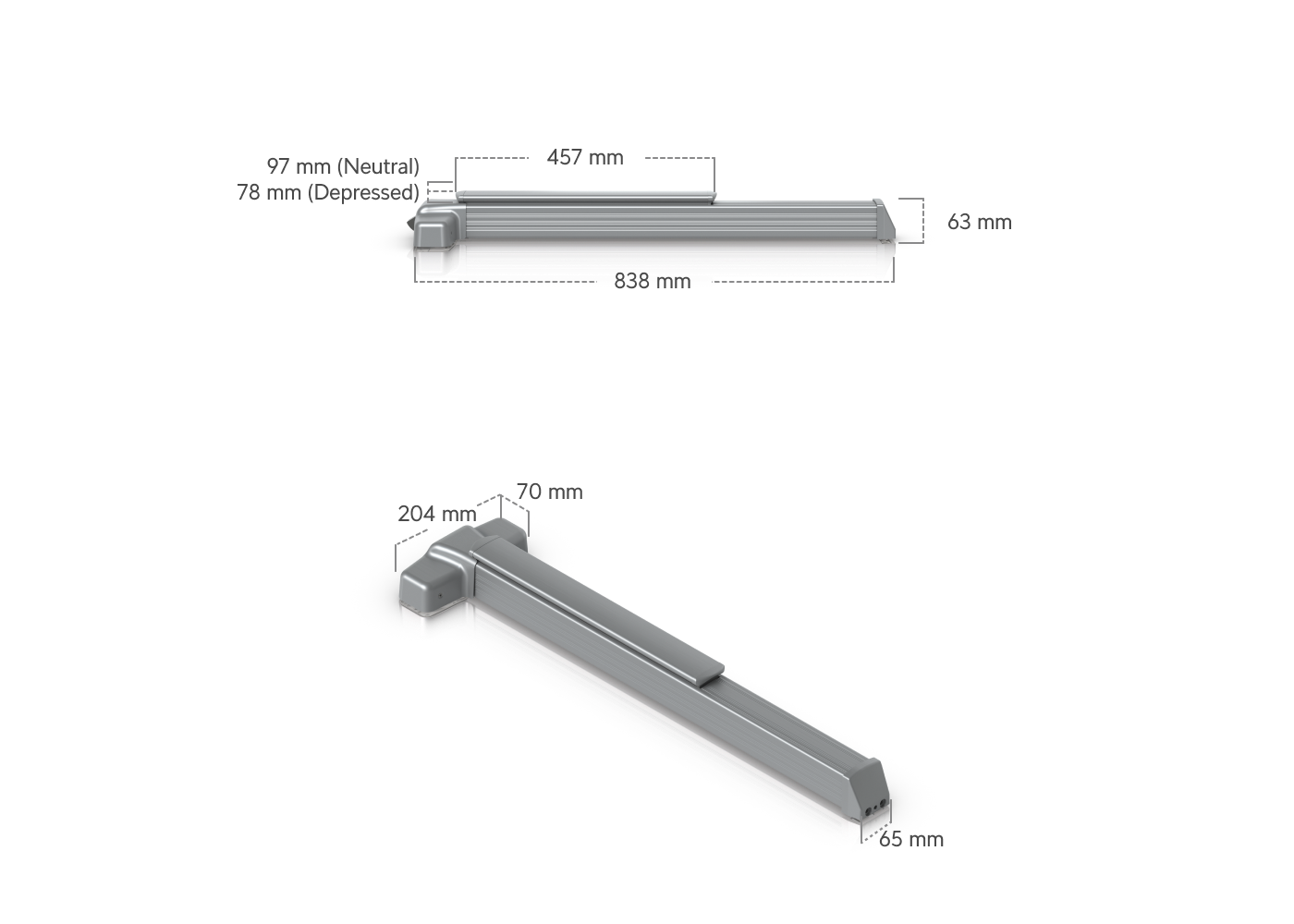 Ubiquiti UACC-PanicBar, UniFi Access Panic Bar (Panikové kovanie) 