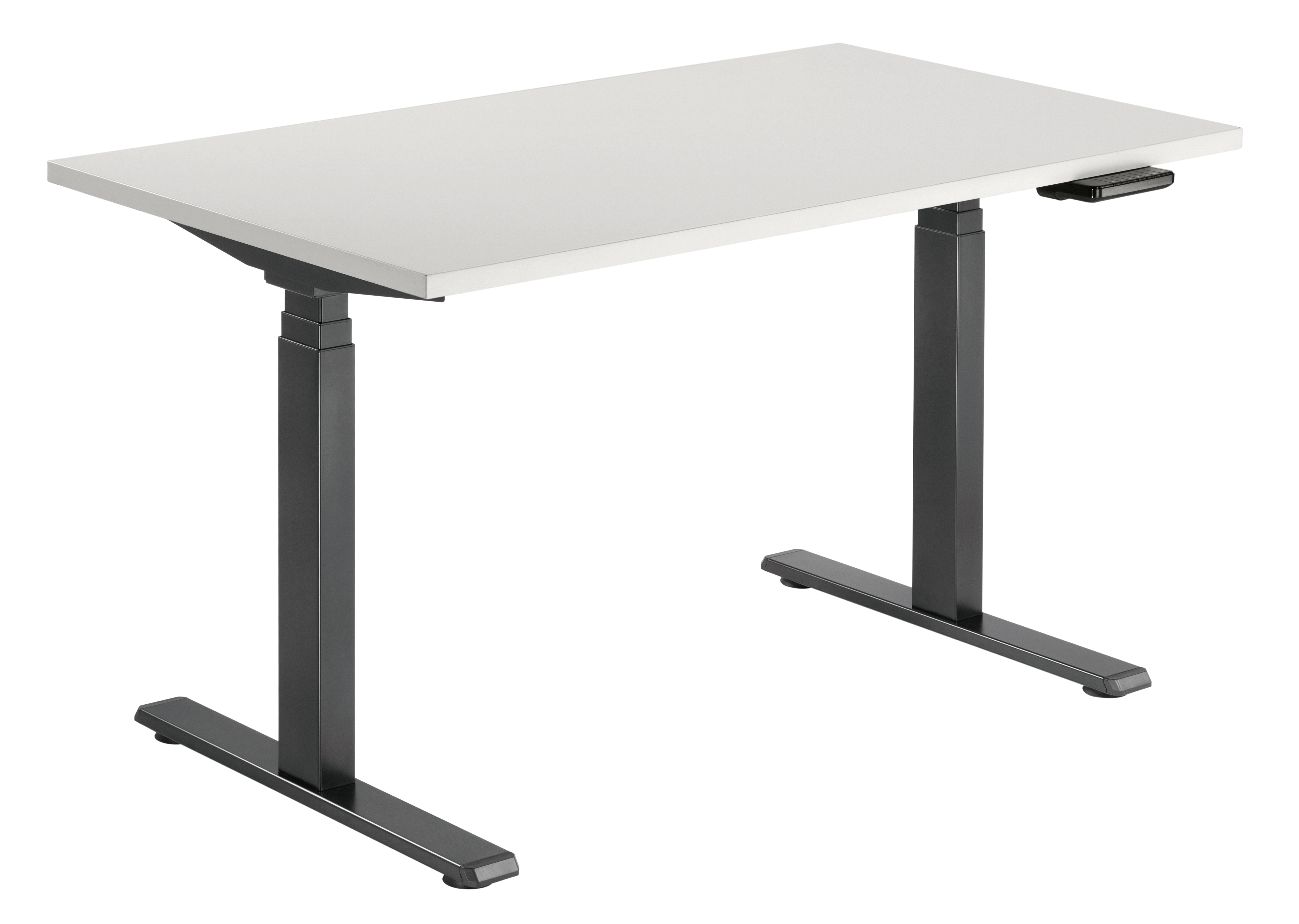 Stolová doska BR147BL, 1400 x 700 x 25 mm biela pre výškovo nastaviteľné podnože Brateck 