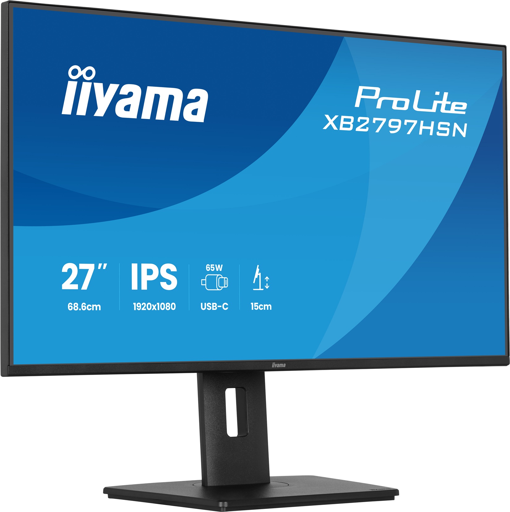 iiyama ProLite/ XB2797HSN-B1/ 27"/ IPS/ FHD/ 120Hz/ 1ms/ Čierna/ 5R 