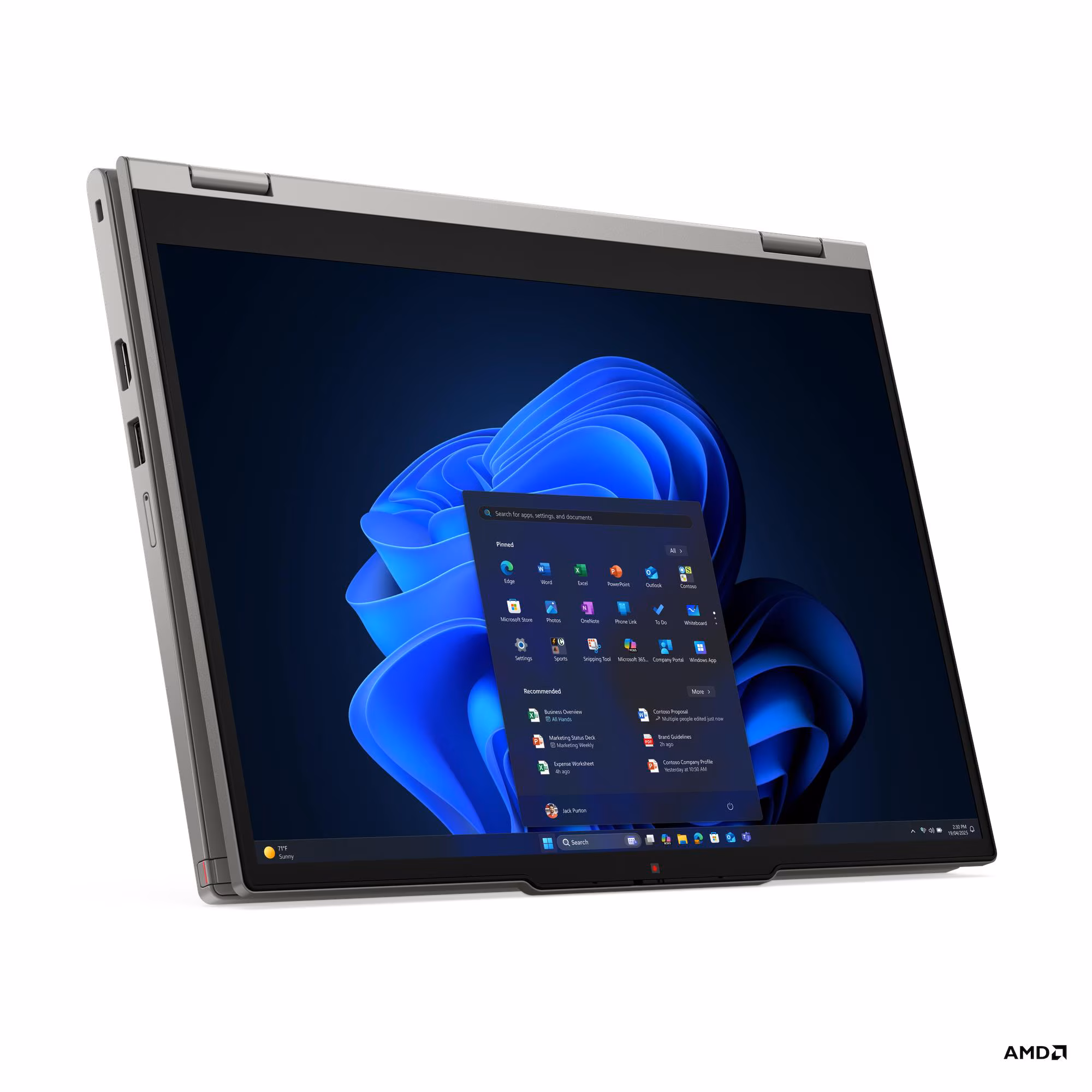 Lenovo ThinkPad/ L13 2-in-1 Gen 6 (AMD)/ R7PRO-250/ 13, 3"/ WUXGA/ 32GB/ 1TB/ AMD int/ W11P/ Gray/ 3R On-Site 