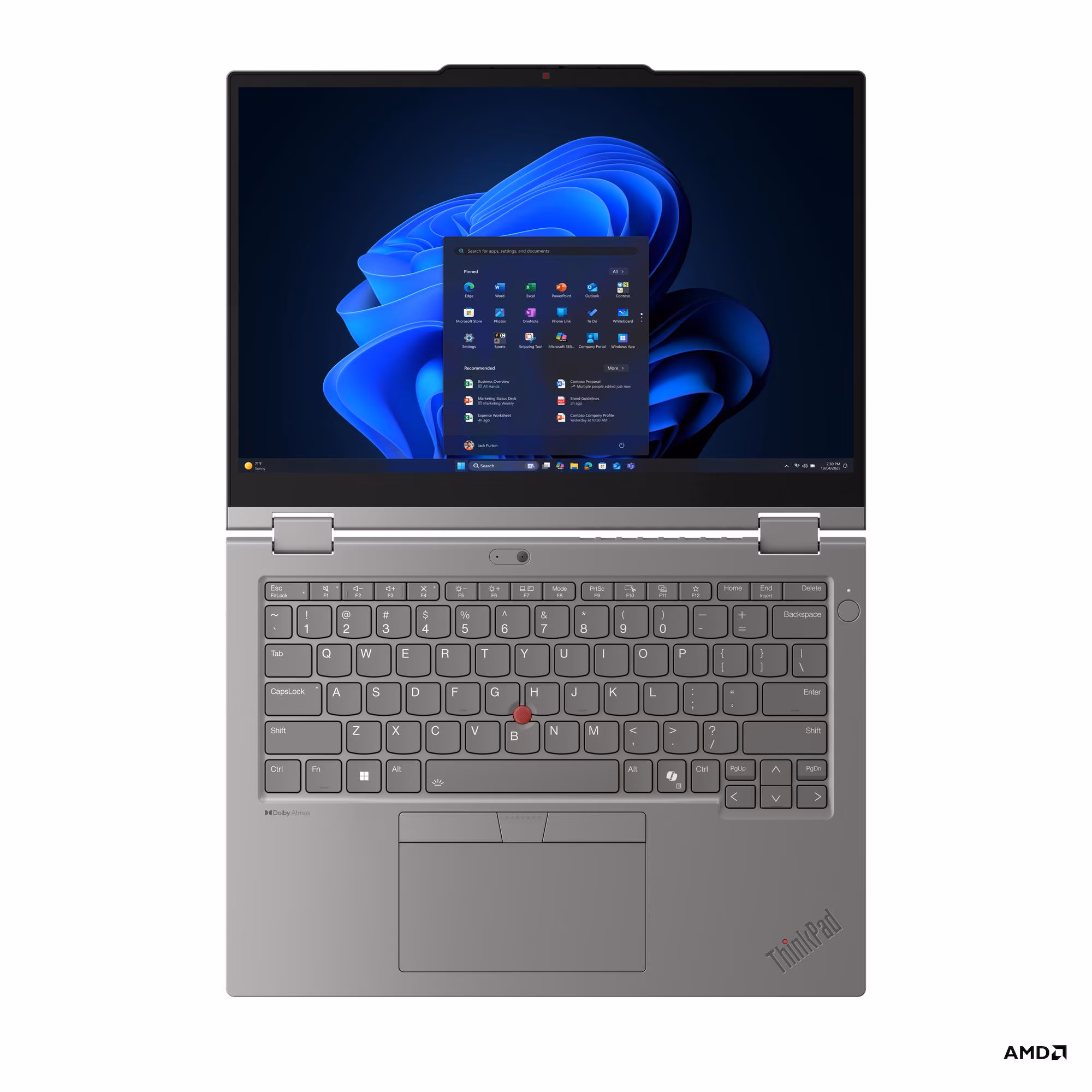 Lenovo ThinkPad/ L13 2-in-1 Gen 6 (AMD)/ R7PRO-250/ 13, 3"/ WUXGA/ 32GB/ 1TB/ AMD int/ W11P/ Gray/ 3R On-Site 