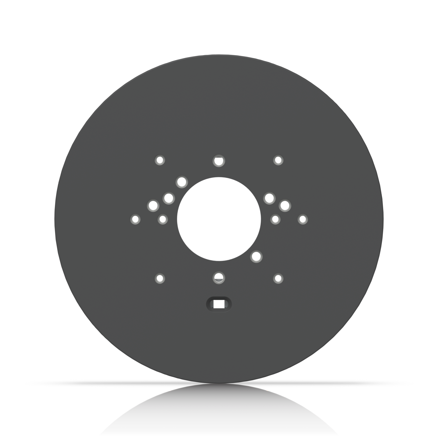 Ubiquiti UACC-GB-Plate-B - Gang Box Mounting Plate, čierna 