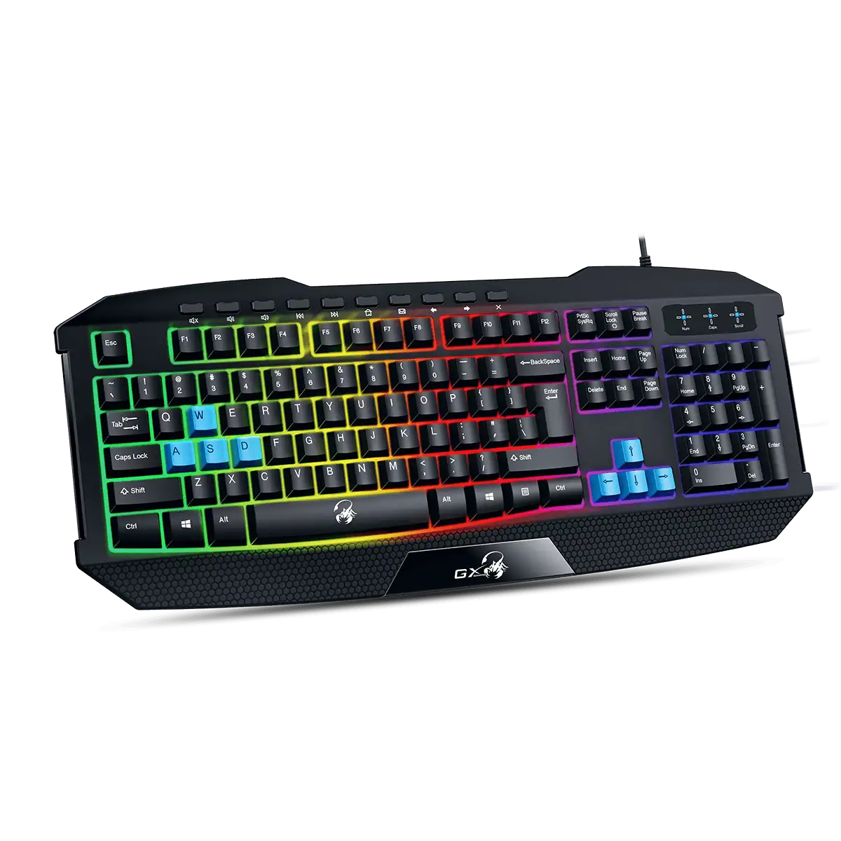 Klávesnica GENIUS K215 USB CZ+ SK black + Copilot 