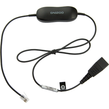 Jabra Smart Cord, QD-RJ10, 0, 8m, straight