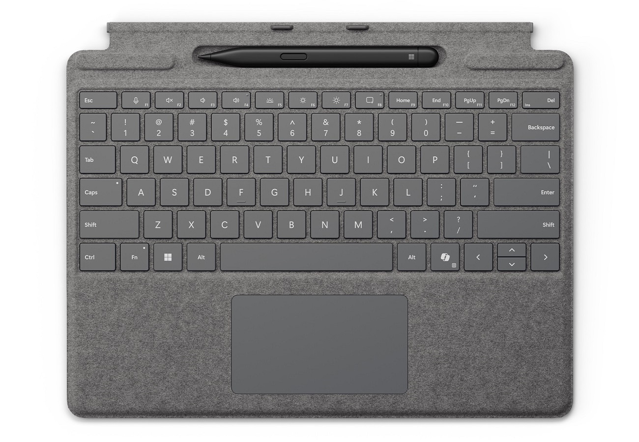 Microsoft Surface Pro Keyboard + Slim Pen 2 Bundle (Platinum), cz&sk 